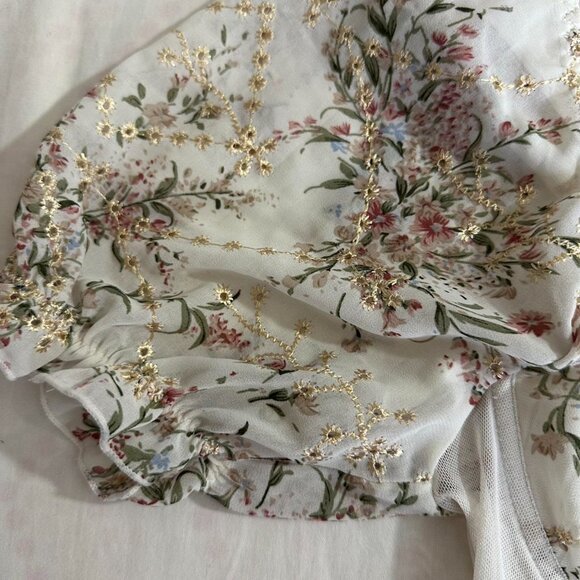 Floral corset top - Picture 3 of 4